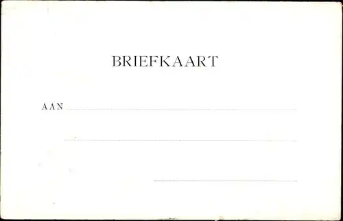 Ak President Paul Kruger of Hr. Ms. Oorlogsboot Gelderland