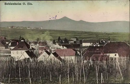 Ak Beblenheim Bebelnheim Elsass Haut Rhin, Gesamtansicht