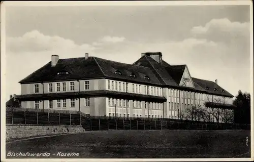 Ak Bischofswerda in Sachsen, Kaserne