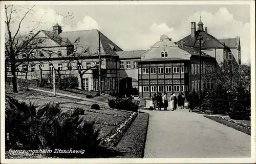 Ak Zitzschewig Radebeul Sachsen, Genesungsheim