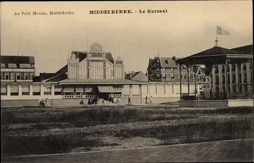 Ak Middelkerke Westflandern, Le Kursaal
