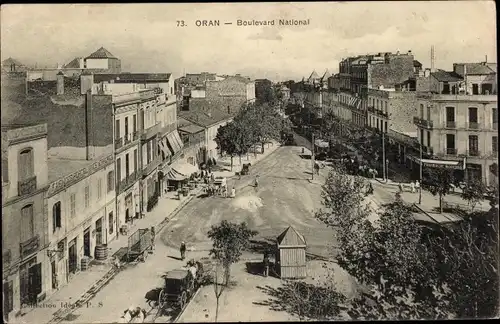 Ak Oran Algerien, Boulevard National