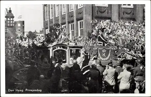 Ak Den Haag Südholland Niederlande, Prinsjesdag, Kutsche