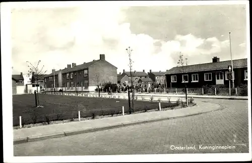 Ak Oosterland Zeeland, Koninginneplein