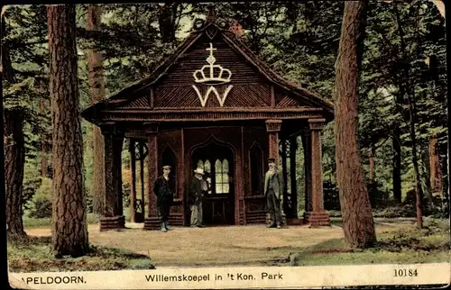 Ak Apeldoorn Gelderland, Willemskoepel in 't Kon. Park
