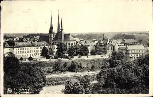 Ak Luxemburg, La Cathédrale