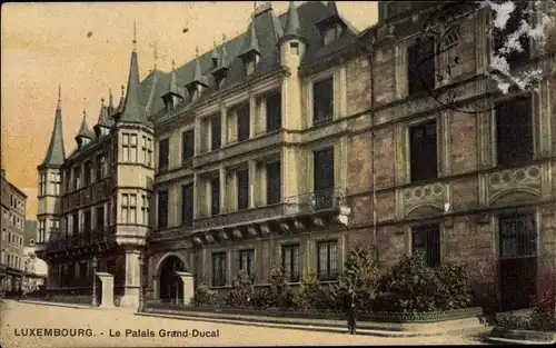 Ak Luxemburg Luxembourg, Le Palais Grand Ducal