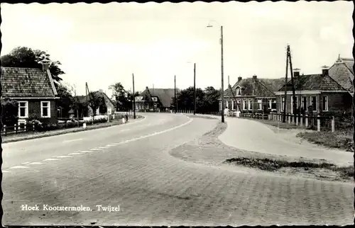 Ak Twijzel Friesland Niederlande, Hoek Kootstermolen