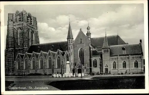 Ak Oosterhout Nordbrabant Niederlande, St. Janskerk