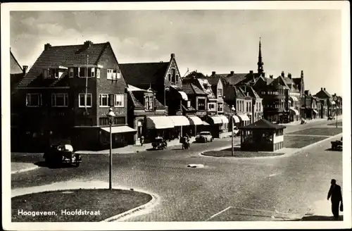 Foto Ak Hoogeveen Drenthe Niederlande, Hoofdstraat