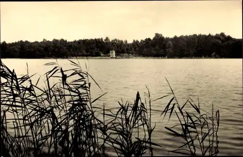 Ak Biesenthal in der Mark, Wukensee mit Strandbad