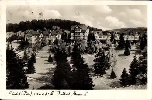 Ak Oberhof im Thüringer Wald, Parkhotel Sanssouci