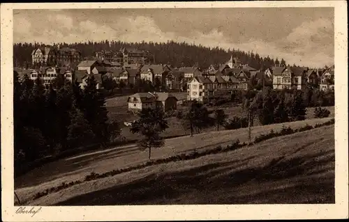 Ak Oberhof im Thüringer Wald, Panorama