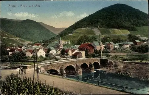 Ak Rech an der Ahr, Panorama