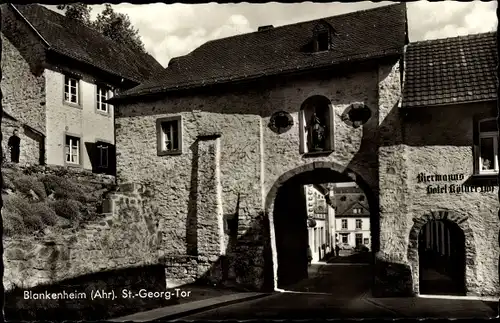 Ak Blankenheim an der Ahr Eifel, St. Georg Tor