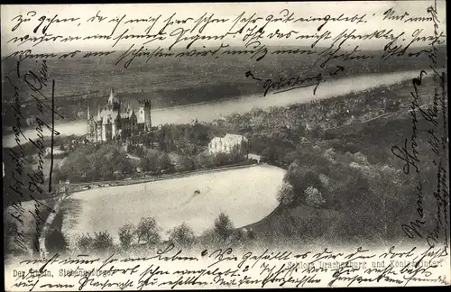 Ak Königswinter am Rhein, Siebengebirge, Schloss Drachenburg