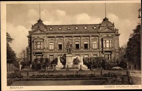 Ak Bochum im Ruhrgebiet, Kaiser Wilhelm Platz