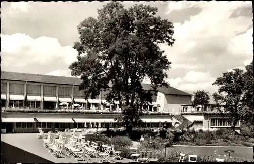 Ak Freudenstadt im Nordschwarzwald, Kurhaus, Terrasse