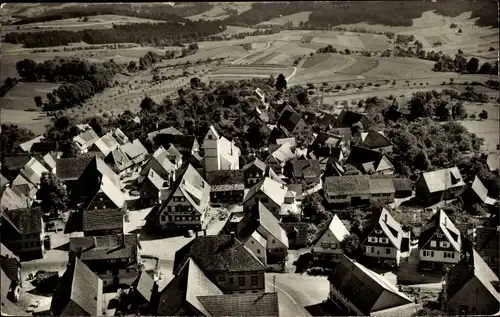 Ak Loßburg im Schwarzwald, Panorama