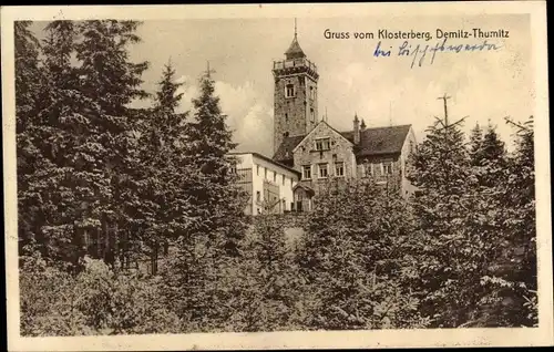 Ak Demitz Thumitz in Sachsen, Klosterberg