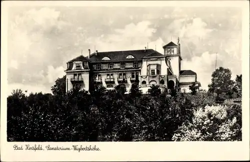 Ak Bad Hersfeld in Hessen, Blick zum Sanatorium Wigbertshöhe