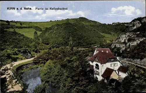 Ak Kirn an der Nahe, Partie im Kellenbachtal