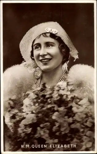 Ak Queen Elizabeth, Britisches Königshaus