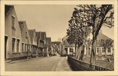 Ak Holm Schleswig an der Schlei, Süd Holm, Straßenansicht