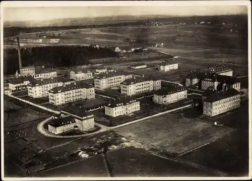 Ak Zwickau, Fliegeraufnahme, staatlicher Krankenstift