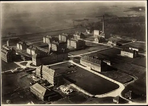 Ak Zwickau, Fliegeraufnahme, staatliches Krankenstift