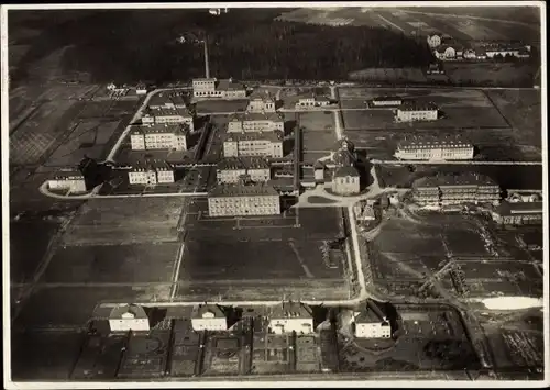 Ak Zwickau, Fliegeraufnahme, staatliches Krankenstift