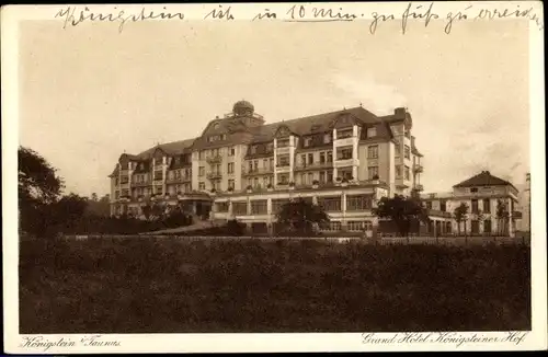 Ak Königstein im Taunus Hessen, Grand Hotel Königsteiner Hof