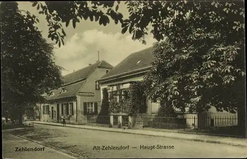 Ak Berlin Zehlendorf, Hauptstraße