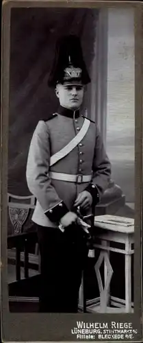 CdV Deutscher Soldat in Uniform, Portrait