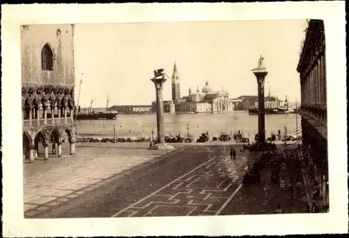 CdV Venezia Venedig Veneto, Piazzetta San Marco, 1860