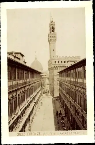 CdV Firenze Florenz Toscana, Uffizi, Palazzo Vecchio