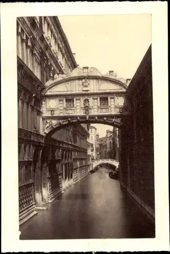 CdV Venezia Venedig Veneto, Ponte dei Sospiri, Seufzerbrücke