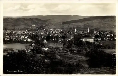 Ak Schlüchtern in Hessen, Gesamtansicht