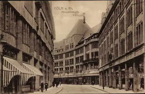 Ak Köln am Rhein, Zeppelinstraße