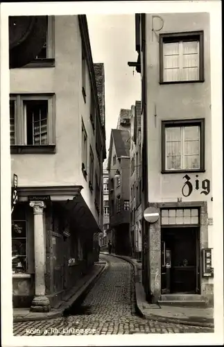 Ak Köln am Rhein, Lintgasse