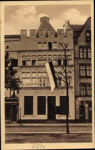 Ak Köln am Rhein, Hotel Vanderstein-Bellen, Heumarkt 16