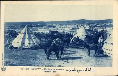 Ak Settat Marokko, Un jour de marche