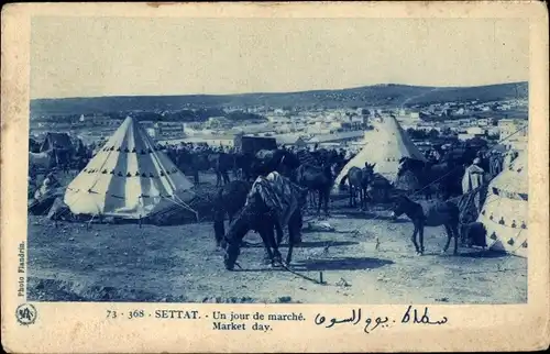 Ak Settat Marokko, Un jour de marche