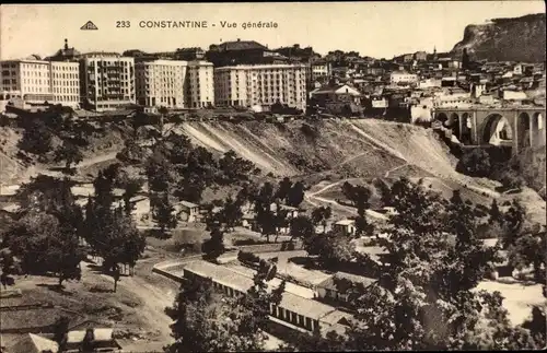 Ak Constantine Algerien, Vue generale