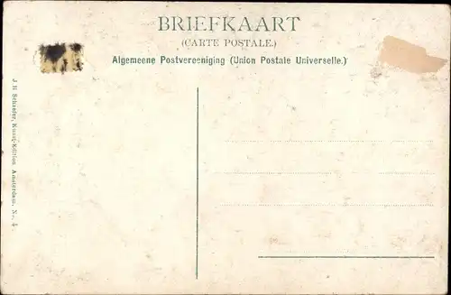 Ak Amsterdam Nordholland Niederlande, Preekstoel m. Trapleuning N. Kerk, Deckenleuchter Kerzen