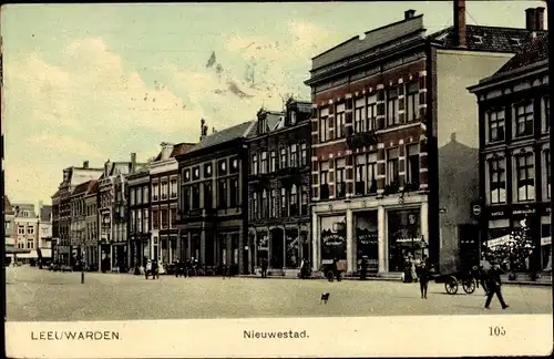 Ak Leeuwarden Friesland Niederlande, Nieuwstad