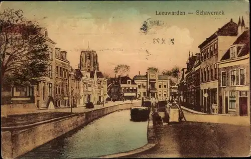 Ak Leeuwarden Friesland Niederlande, Schavernek