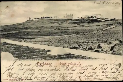 Ak Carthage Karthago Tunesien, Vue generale