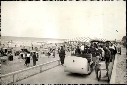 Foto Ak Nordseebad Norderney Ostfriesland, Blick auf den Strand