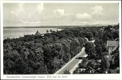 Ak Timmendorfer Strand in Ostholstein, Blick auf die Bucht